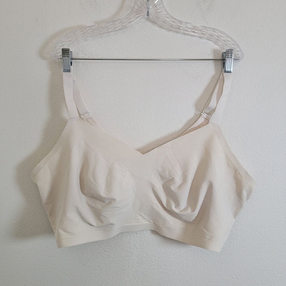 Shapermint Essentials Smoothing Comfort Wireless Bra 4XL Convertible No Cups‎